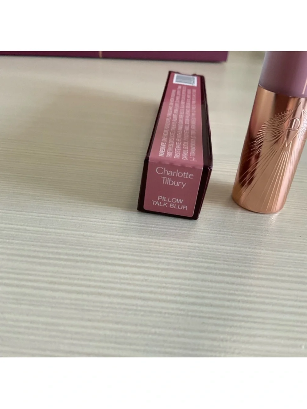 Charlotte Tilbury Pillow Talk Blur – Muted Rose Pink Liquid Lipstick